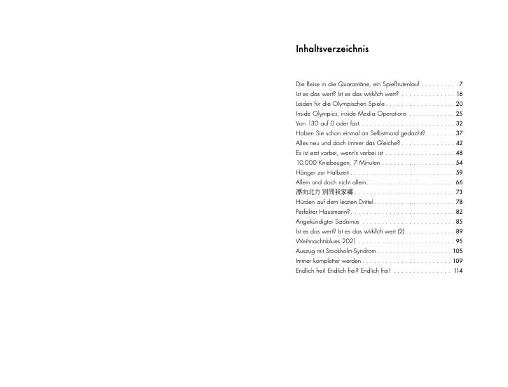 DURCHHALTEN: In Olympia-Quarantäne - Bericht eines Ultraläufers