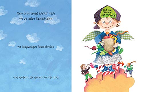 Schutzengel für die Schultasche