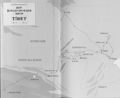 Auf Schleichwegen nach Tibet: 1870-1873