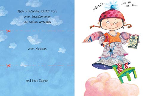 Schutzengel für die Schultasche