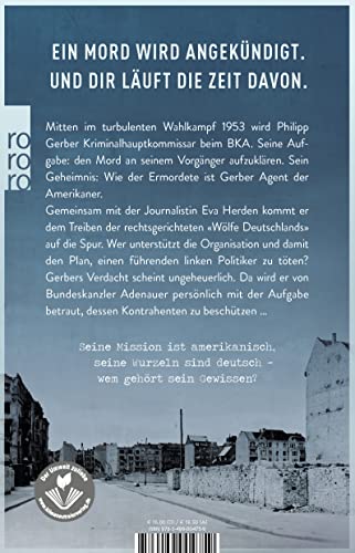 Die Akte Adenauer: Historischer Thriller