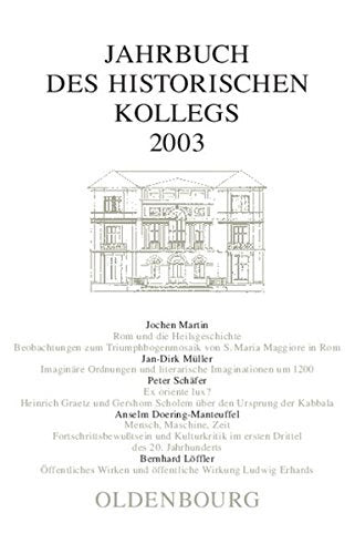 Jahrbuch des Historischen Kollegs 2003 (2004-07-07)