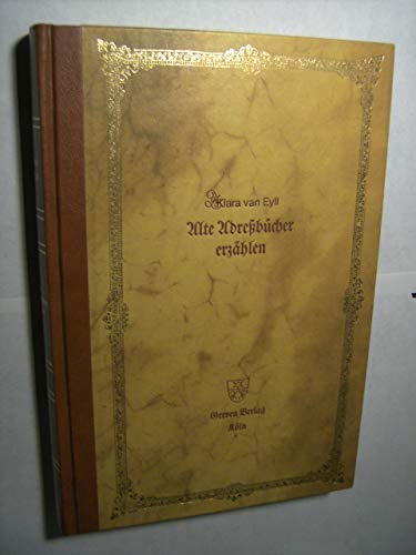 Alte Adreßbücher erzählen...