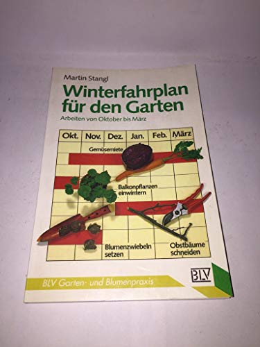 Winterfahrplan für den Garten