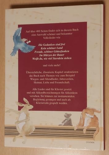 deutsche volkslieder - mit klavier - und akkordeonbegleitung