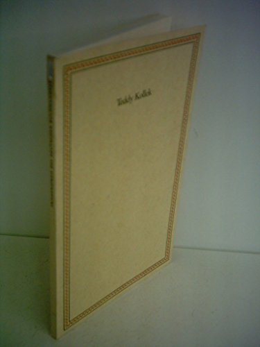 div. Autoren: Teddy Kollek - Ansprachen aus Anlass der Verleihung des Friedenspreises des deutschen Buchhandels