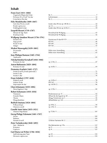 Klassiker der Klaviermusik Band 2: Mit Werken von Liszt, Mendelssohn, Mozart, Schumann, Smetana u.a.m.: Mit Werken von Liszt, Mendelssohn, Mozart, Schumann, Smetana u.a.m. (Die große Notensammlung)