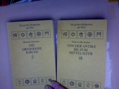 10 Bände: E. Rochedieu: Von der Antike bis zum Mittelalter/ L. Renou: Der Hinduismus/ J. A. Williams: Der Islam/ A. Hertzberg: Der Judaismus/ G. Brantl: Der Katholizismus/ J. L. Dunstan: Der Protestantismus/ A. Cavin: Der Konfuzianismus/ E. Rochedieu: Der