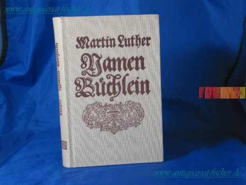 Namen-Büchlein.