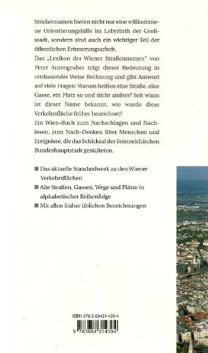 Lexikon der Wiener Straßennamen