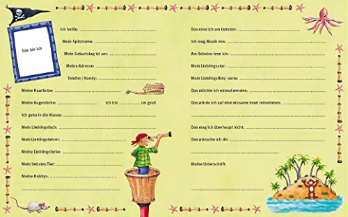 Meine Schulfreunde: Piraten (Freundebuch für die Schule: Meine Schulfreunde für Mädchen und Jungen)