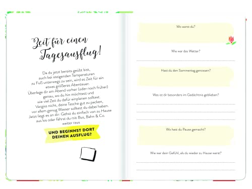 Geh doch ... deine Welt zu Fuß entdecken: Ein kreatives Eintragbuch (GROH Eintragbücher)