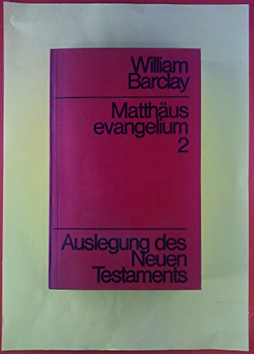 Matthäus evangelium 2, Auslegung des Neuen Testaments