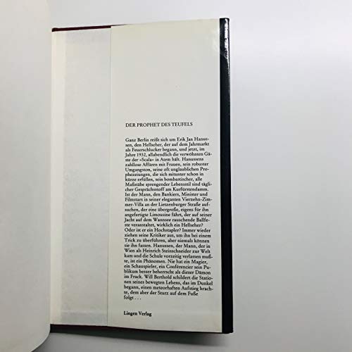 Nachts wenn der Teufel kam - Tatsachenbericht - Der Prophet des Teufels