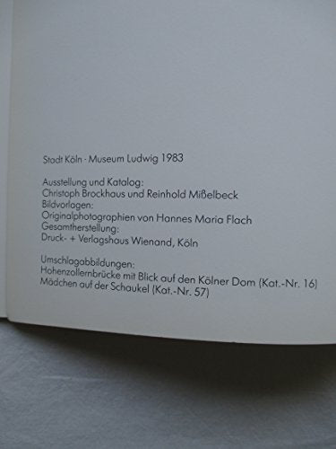 Hannes Maria Flach: Photographien Der Zwanziger Jahre