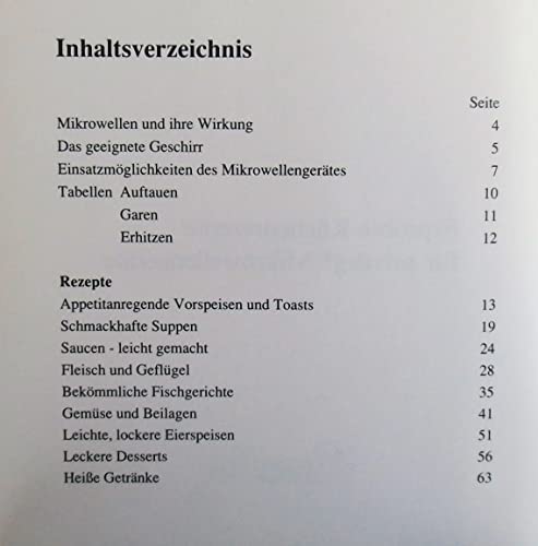Mikrowellen Kochbuch: Für Privileg Mikrowellengeräte