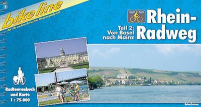 Bikeline Rhein-Radweg. Teil 2. Von Basel nach Mainz