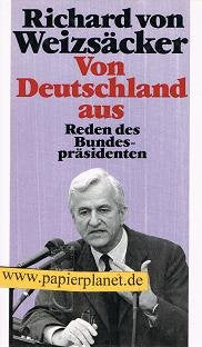 Von Deutschland aus . Reden den Bundespräsidenten