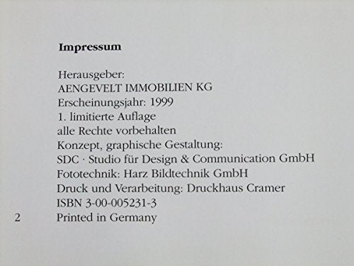 Straßenräume. Stadtplätze in Düsseldorf. Bilder und Zeichnungen 1997 - 1999