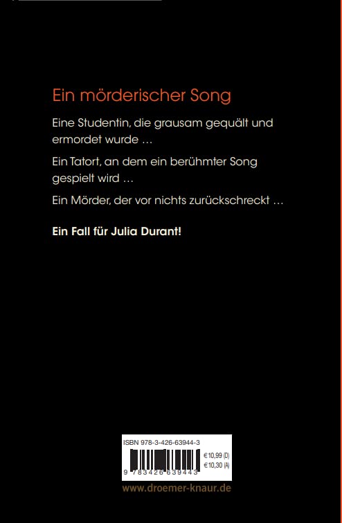 Todesmelodie: Ein neuer Fall für Julia Durant