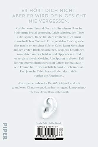 No Sound – Die Stille des Todes (Caleb Zelic 1): Thriller