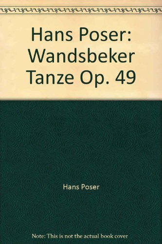 Wandsbeker Tänze. Sieben Stücke zu vier Stimmen in beliebiger Besetzung op. 49. Cantare e Sonare Nr. 19.