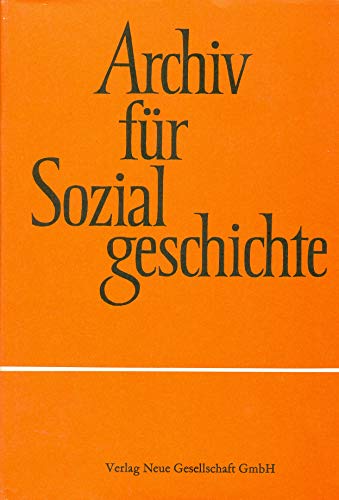 Archiv für Sozialgeschichte