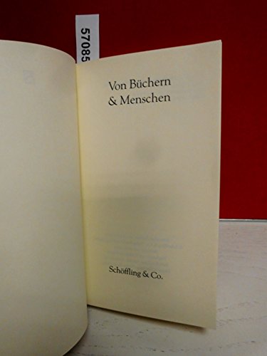 Von Büchern & Menschen