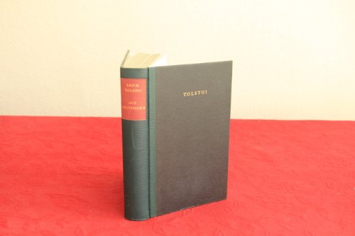 Auferstehung. Roman in drei Teilen ( in einem Band )