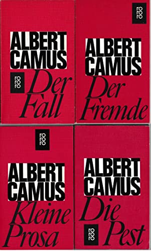 Konvolut 4 Taschenbücher: Kleine Prosa / Der Fremde / Der Fall / Die Pest