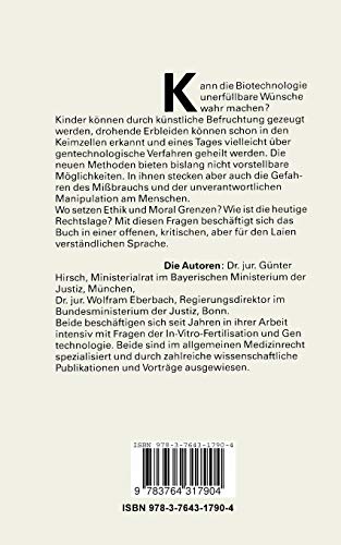Auf dem Weg zum künstlichen Leben: Retortenkinder - Leihmütter - Programmierte Gene (Leben und Gesundheit) (German Edition)