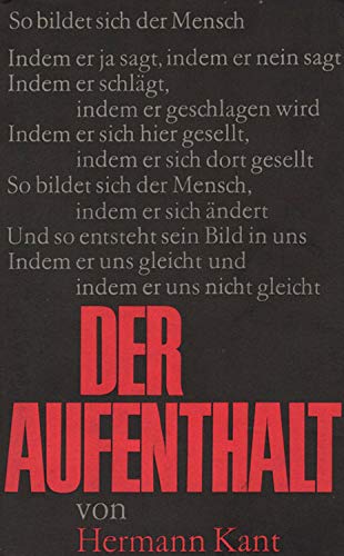 Der Aufenthalt (Bibliothek des 20. Jahrhunderts)