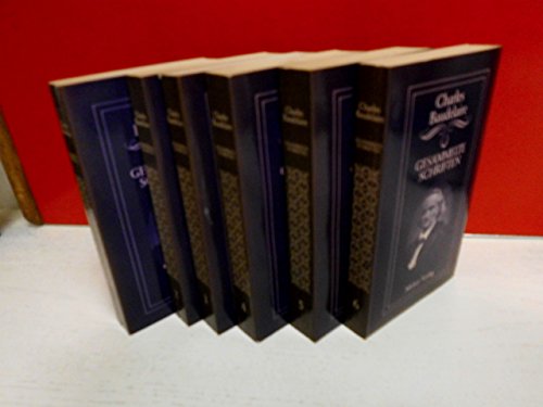 Charles Baudelaire. Gesammelte Schriften. 6 Bände.