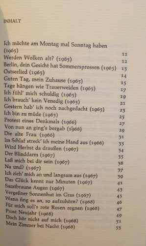 Ich brauch Tapetenwechsel. Texte