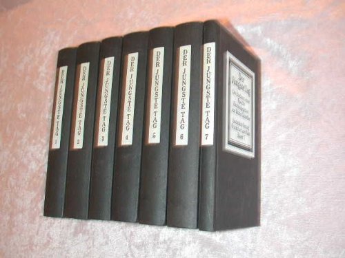 Der jüngste Tag. Die Bücherei einer Epoche. Hg. und mit einem dokumentarischen Anhang versehen von Heinz Schöffler. 7 Bände