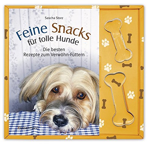 Feine Snacks für tolle Hunde-Set: Die besten Rezepte zum Verwöhn-Füttern. Buch und zwei Ausstechförmchen