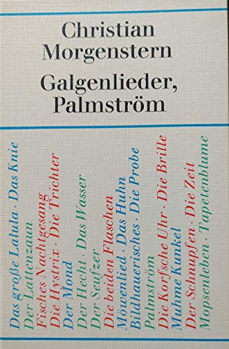 Galgenlieder Palmström