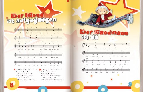 Unser Sandmännchen Liederbuch: Die schönsten Lieder zum Einschlafen und Träumen