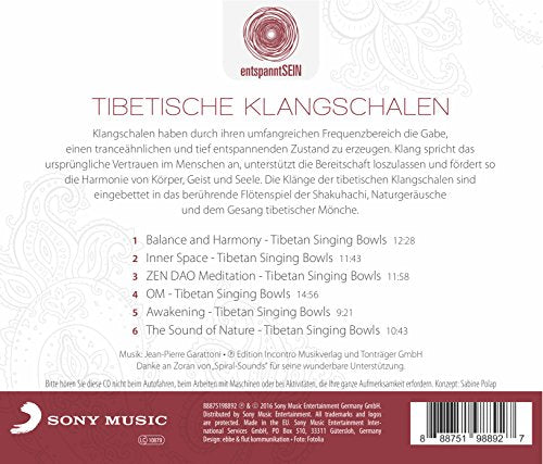 entspanntSEIN - Tibetische Klangschalen (Für mehr innere Harmonie und tiefe Entspannung)