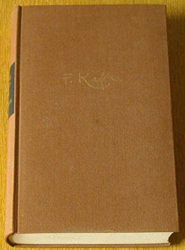 Amerika. Gesammelte Werke, herausgegeben von Max Brod.