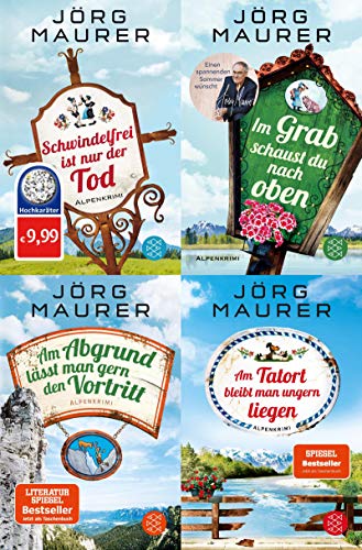 4 Alpenkrimis im Set + 1 exklusives Postkartenset (Krimi)