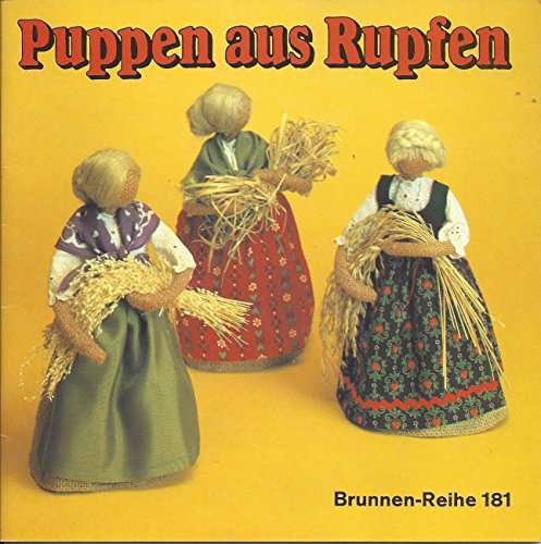 Puppen aus Rupfen.