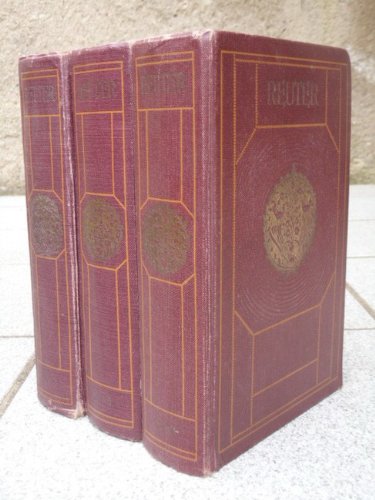 Reuters Werke in zwölf Büchern (12 Bände in 3 Bücher)