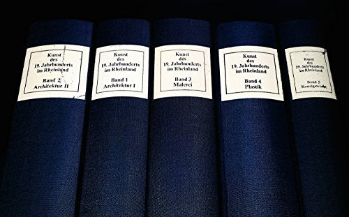 *Kunst des 19. (neunzehnten) Jahrhunderts im Rheinland - 5 Bände komplett - Bd. 1., Architektur I Kultusbauten, Bd. 2: Architektur II, Profane Bauten und Städtebau, 572 S., ISBN 3590302526; Bd. 3: Malerei, 424 S., ISBN 3590302534; Bd 4: Plastik, 527 S., I