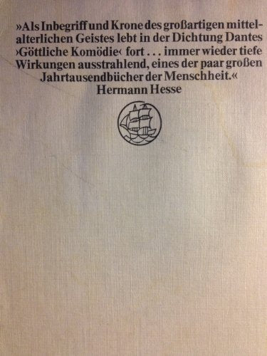 Dante - Die Göttliche Komödie - Erster Teil,