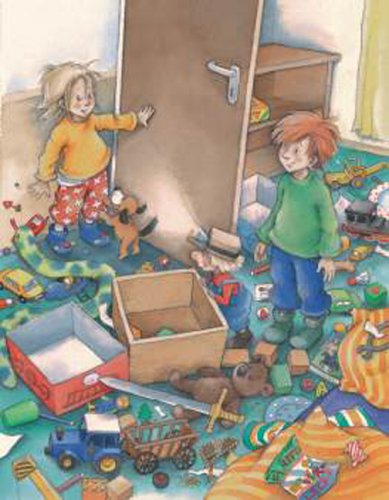 Der kleine Aufräumfix oder Wie man mit der Aufräumlokomotive schnell Ordnung schafft