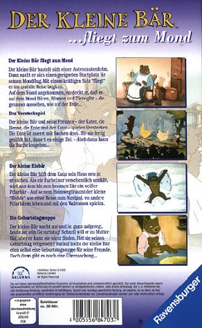 Der kleine Bär 3: Der kleine Bär fliegt zum Mond [VHS]
