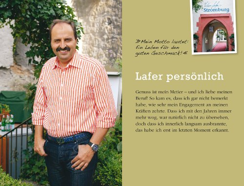 Lafer nimmt ab: So werden Genießer schlank!