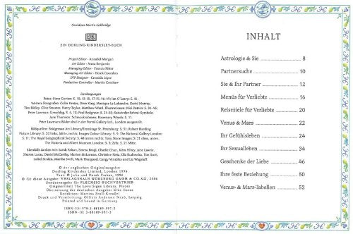 Horoskop der Liebe - FISCHE - Ein kleines, bibliophiles STERNZEICHEN-Büchlein von FLECHSIG