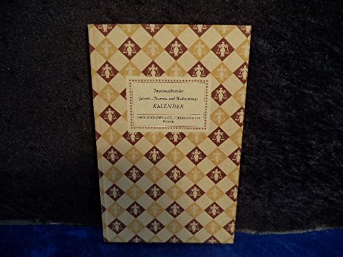 Immerwährender Geburts-, Namens- und Hochzeitstags-Kalender.